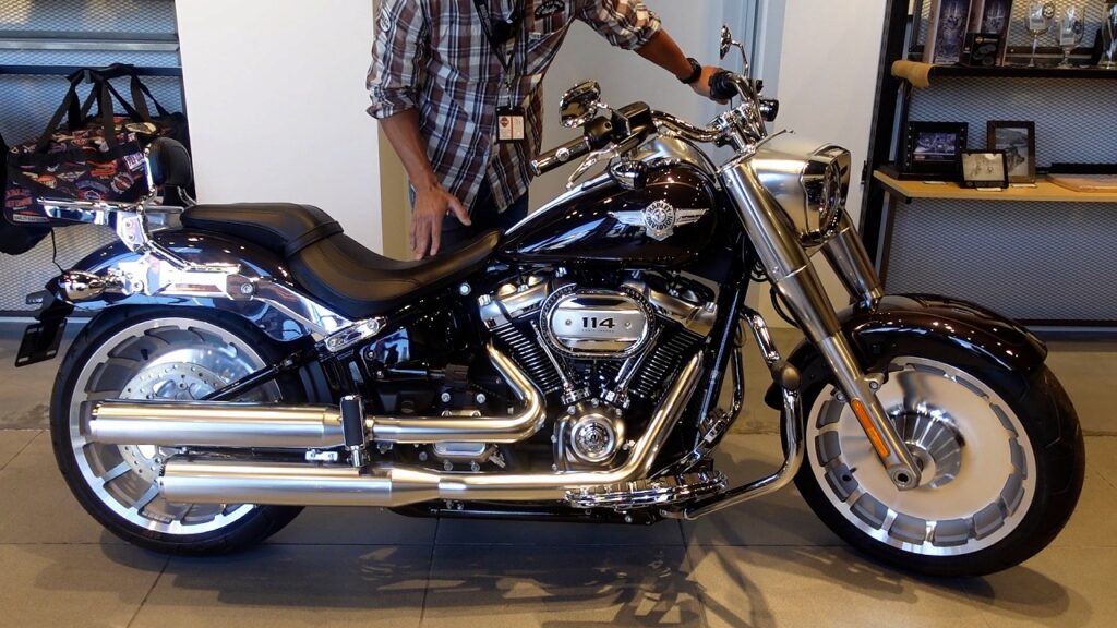 ◆▼ハーレー/ソフテイル/FLFBS/ファットボーイ 純正 リアフェンダー(HD0117A14)新古品 59500532EDM