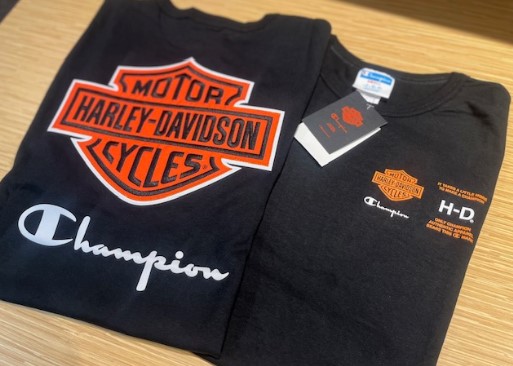 新入荷】”ハーレー×チャンピオン”のコラボ商品！ – HARLEY-ZONE